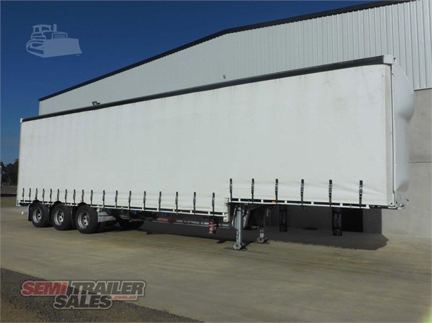 2006 BARKER 22 PALLET DROPDECK CURTAINSIDER WITH MEZZ - RENTAL Used カーテンサイド for rent