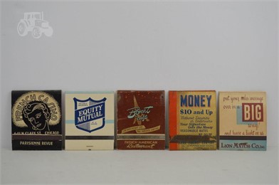 5 3 X 4 Large Vintage Printed Stick Matchbooks Other Items For