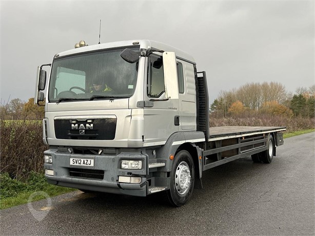 2012 MAN TGM 18.290 Used Standard Flatbed Trucks for sale