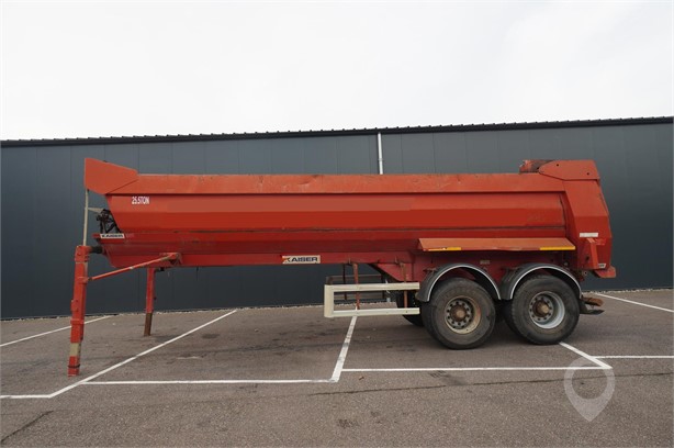 2004 ROBUSTE KAISER 2 AXLE TIPPER TRAILER Used Tipper Trailers for sale