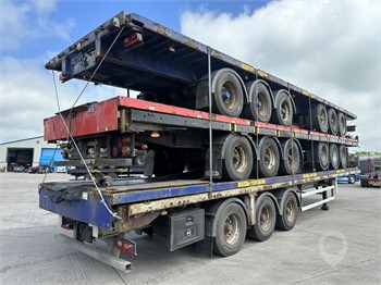 1901 CARTWRIGHT 2012 STACK OF 5 FLAT TRAILERS Used Standard Flatbed Trailers for sale