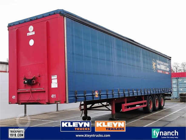 2004 PACTON TXD339 DISC BRAKES CODE XL Used Curtain Side Trailers for sale