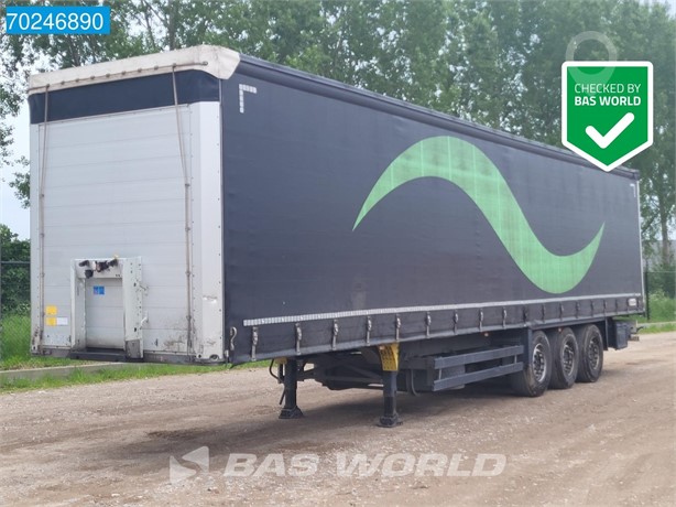 2018 SCHMITZ CARGOBULL SCB*S3T LIFTACHSE ANTI VANDALISMUS SLIDING ROOF Used Curtain Side Trailers for sale