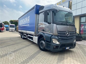 2015 MERCEDES-BENZ ACTROS 2536 Used Curtain Side Trucks for sale