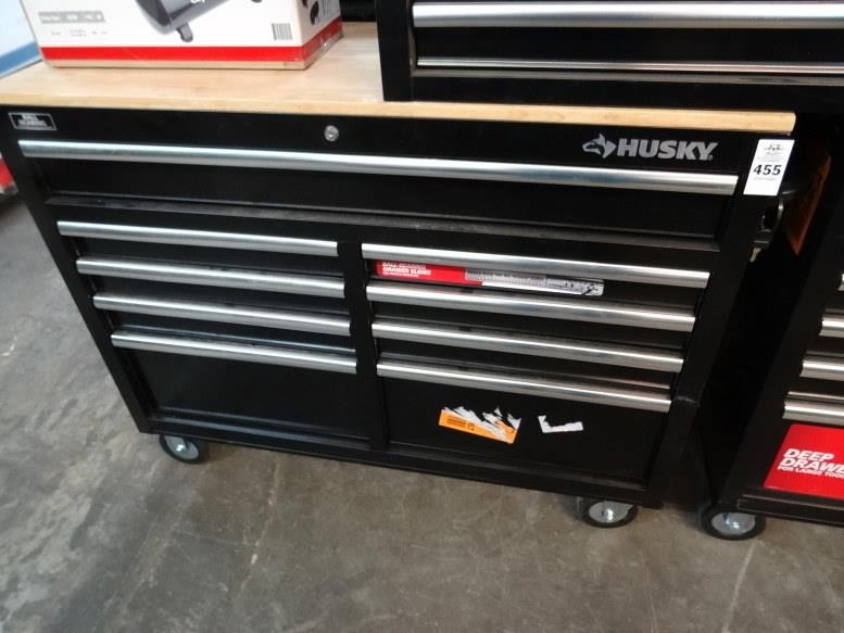 Husky 9 Drawer Tool Chest Return Bay Area Auction Services Inc