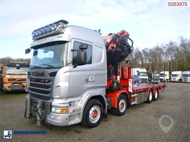 2010 SCANIA R480 Used Standard Flatbed Trucks for sale