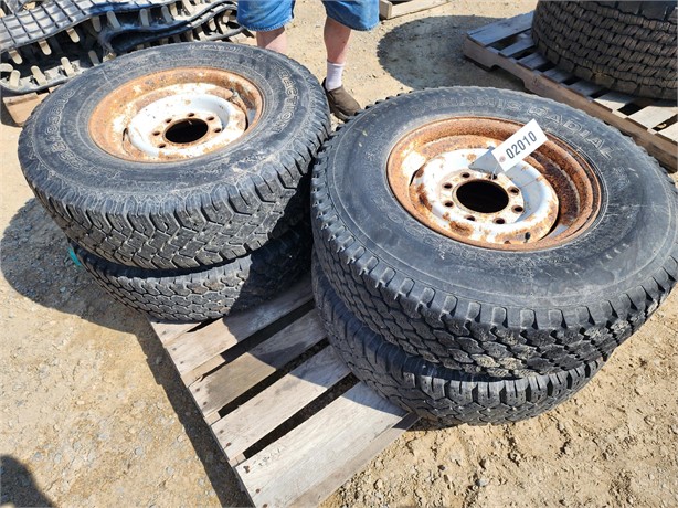 TIRES & RIMS LT235/85R16 Used Tyres Truck / Trailer Components auction results