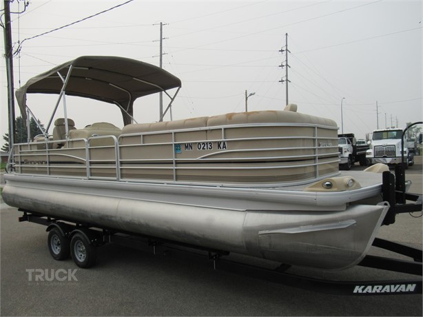 2006 GODFREY MARINE SP2500FE Used Ponton-/Deckboote zum verkauf