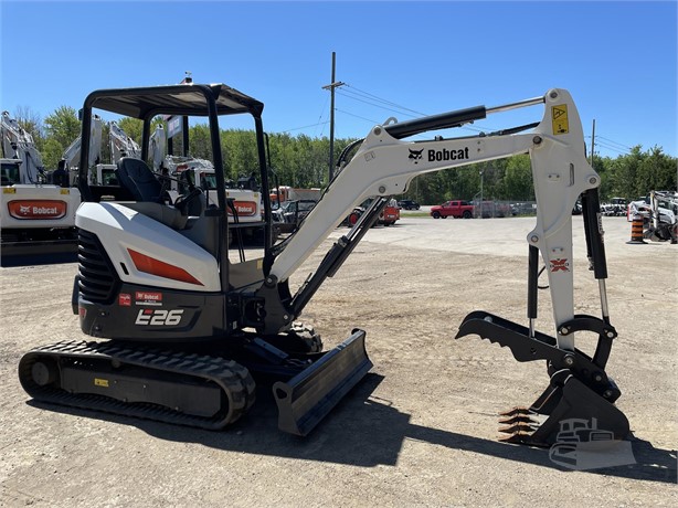 2020 BOBCAT E26 Used Mini (up to 12,000 lbs) Excavators for sale