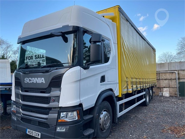 2019 SCANIA G320 Used Curtain Side Trucks for sale
