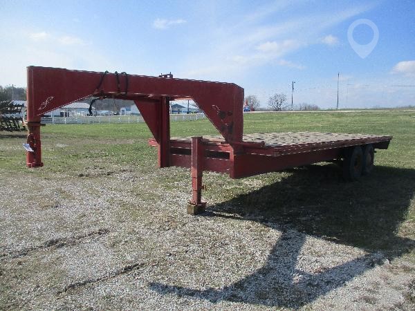20 FT GOOSENECK FLATBED TRAILER Used Other auction results