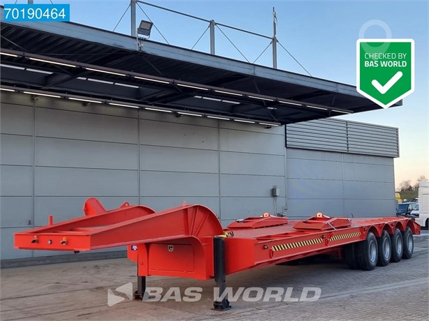 2009 LODICO UNUSED 80 TONNES LOWBED PLATFORM 4-AXLE Used Low Loader Trailers for sale