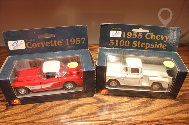 CHEVROLET 55 3500 STEPSIDE, 57 CORVETTE New Other Toys / Hobbies auction results