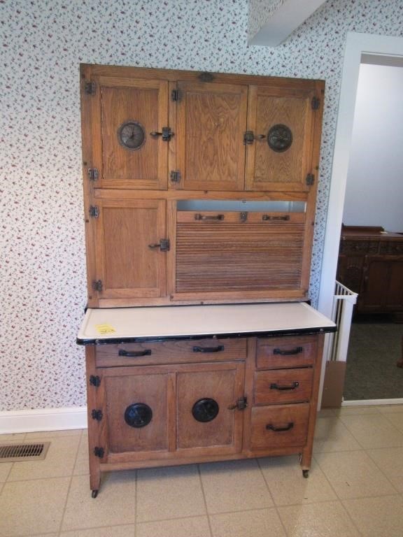 Mother Hubbard Hoosier Cabinet Pie Safe On The Block Auction Company
