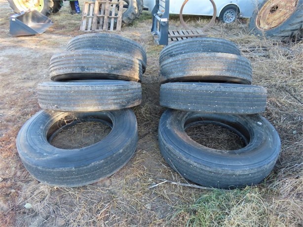 BRIDGESTONE 11R24.5 Used Tyres Truck / Trailer Components auction results