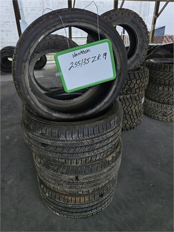 HANKOOK 255/35ZR19 Used Tyres Truck / Trailer Components auction results