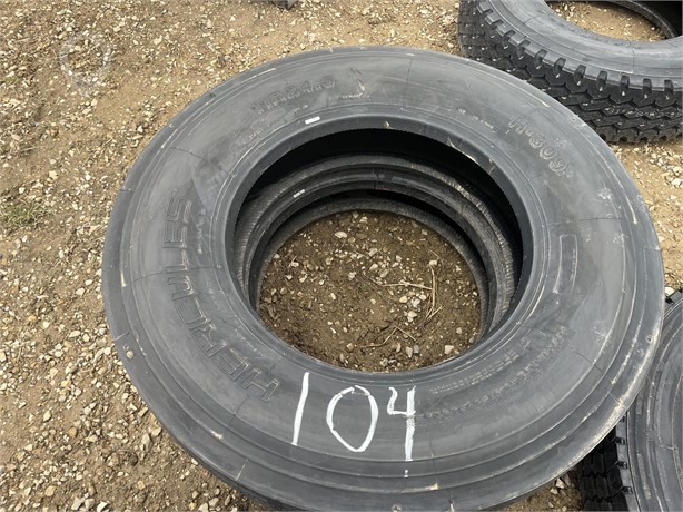 HERCULES 11R24.5 New Tyres Truck / Trailer Components auction results
