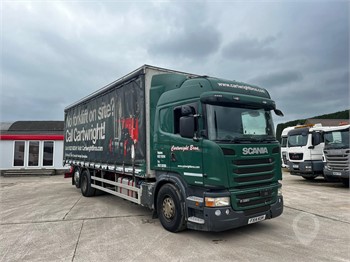 2014 SCANIA R320 Used Curtain Side Trucks for sale