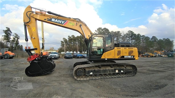2020 SANY SY215C LC Used Excavator Mulchers for hire