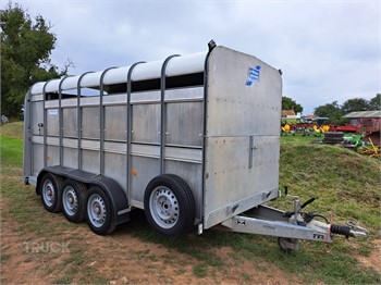 2015 IFOR WILLIAMS TA510G3 Gebraucht Vieh- / Tiertransporter Anhänger zum verkauf