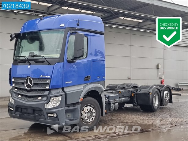 2017 MERCEDES-BENZ ACTROS 2546 Used Chassis Cab Trucks for sale