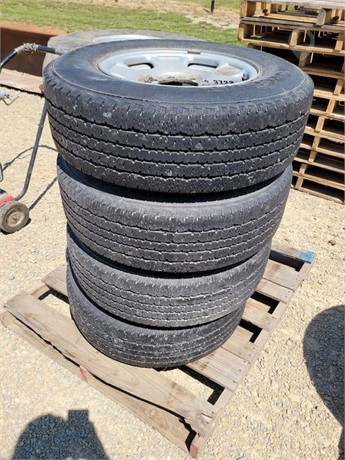 TIRES & RIMS 245/75R17 Used Tyres Truck / Trailer Components auction results