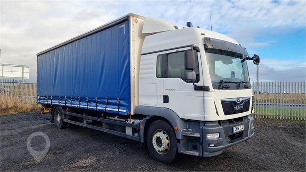 2018 MAN TGM 18.250 Used Curtain Side Trucks for sale