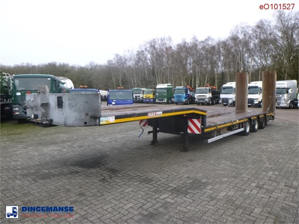 2017 FAYMONVILLE 3-AXLE SEMI-LOWBED TRAILER 50T + RAMPS Used Low Loader Trailers for sale