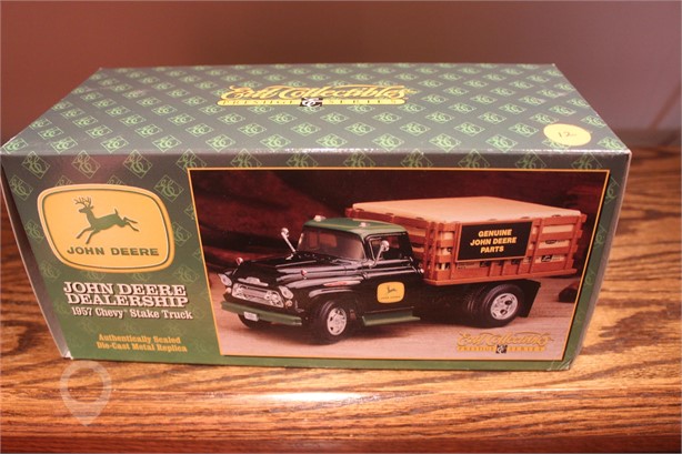 DEALER SHIP JOHN DEERE 1957 CHEVY STAKE TRUCK New Die-cast / Other Toy Vehicles Toys / Hobbies auction results