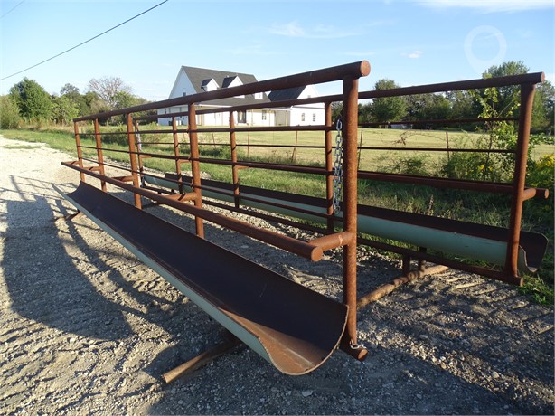 24 FT ALL METAL FEED TROUGH Used Welders auction results