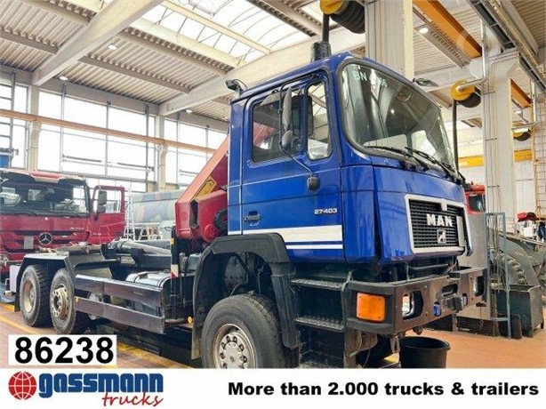1992 MAN 27.403 Used Hook Loader Trucks for sale