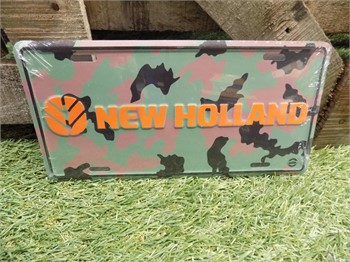 NEW HOLLAND NEW HOLLAND CAMO LICENSE PLATE New Other for sale