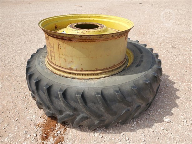 (2) JOHN DEERE WHEEL W/ (1) TIRE Used Tires Cars auction results
