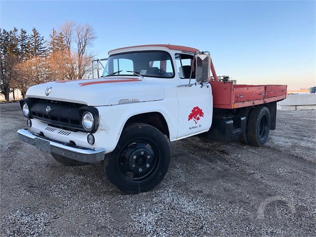 Auctiontime Com 1957 Ford F600 Online Auctions