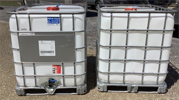 (2) SCHUTZ 250GAL CHEMICAL TOTES Used Storage Bins - Liquid/Dry auction results