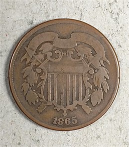 Us Mint 1865 Two Cent Zum Verkaufen 1 Auflistungen