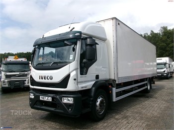 2017 IVECO EUROCARGO 180E25 Gebraucht LKW mit Kofferaufbau zum verkauf