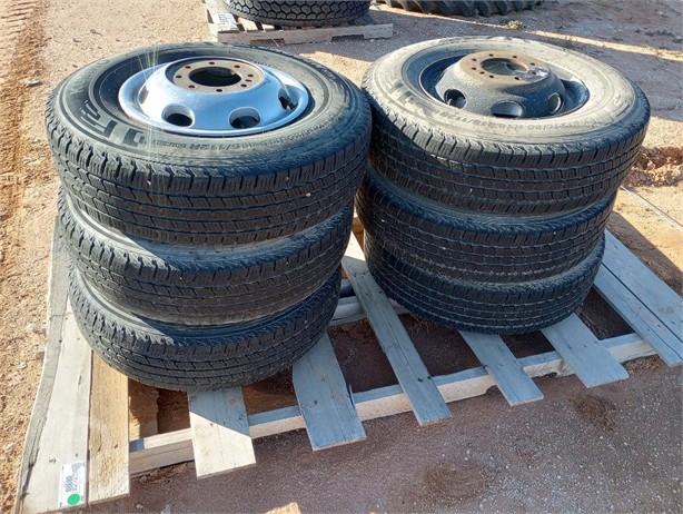 (6) DODGE DUALLY WHEELS W/TIRES 215/85 R 16 Used Wheel Truck / Trailer Components auction results
