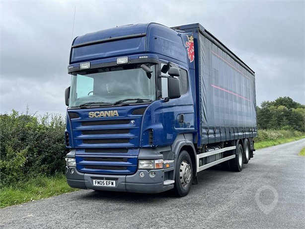 2005 SCANIA R420 Used Curtain Side Trucks for sale