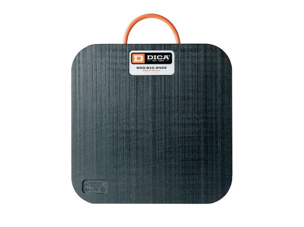 DICA D 18"X18"X1.5" (BLACK) New Outrigger Mat Pads and Cribbing for sale