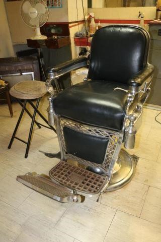 Emil J Paidar Vintage Barber Chair Sohn Associates Ltd