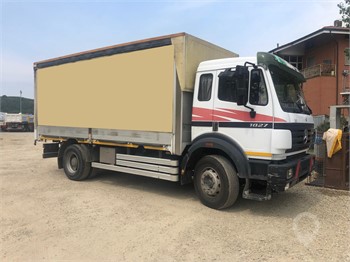 1998 MERCEDES-BENZ 1827 Used Curtain Side Trucks for sale