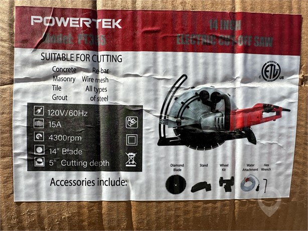 POWERTEK PT355 New Power Tools Tools/Hand held items auction results