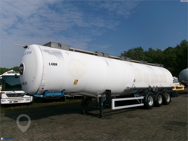 1998 MAGYAR CHEMICAL TANK INOX L4BH 34 M3 / 1 COMP Used Chemical Tanker Trailers for sale