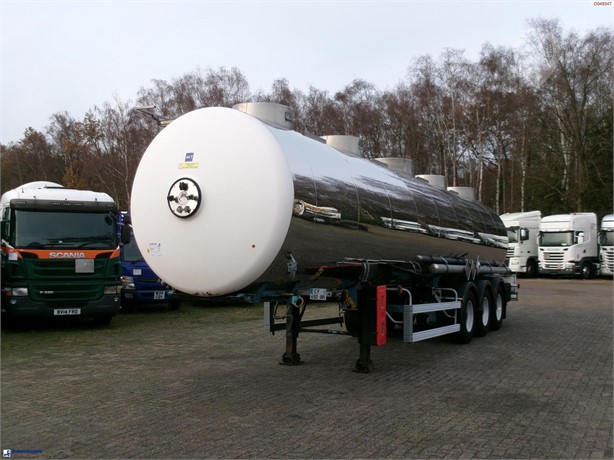 1995 G.MAGYAR CHEMICAL TANK INOX L4BH 32.5 M3 / 1 COMP Used Chemical Tanker Trailers for sale