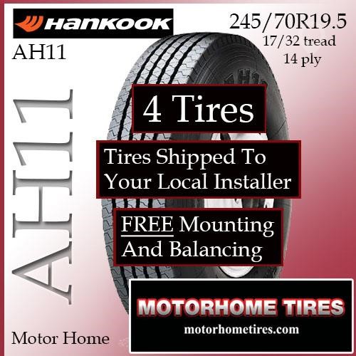 HANKOOK 245/70R19.5 New Tyres Truck / Trailer Components for sale