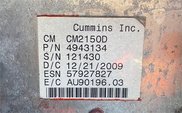 2011 CUMMINS ISB6.7 Used ECM Truck / Trailer Components for sale