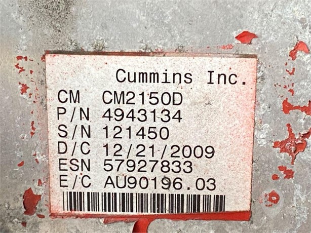 2011 CUMMINS ISB6.7 Used ECM Truck / Trailer Components for sale