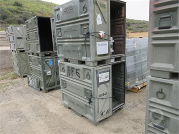 (2) HD 40" X 47" X 48" PLASTIC STORAGE CONTAINERS Used Storage Bins - Liquid/Dry upcoming auctions