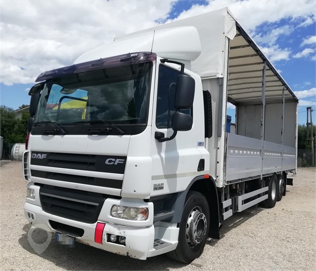 2010 DAF CF75.360 Used Curtain Side Trucks for sale